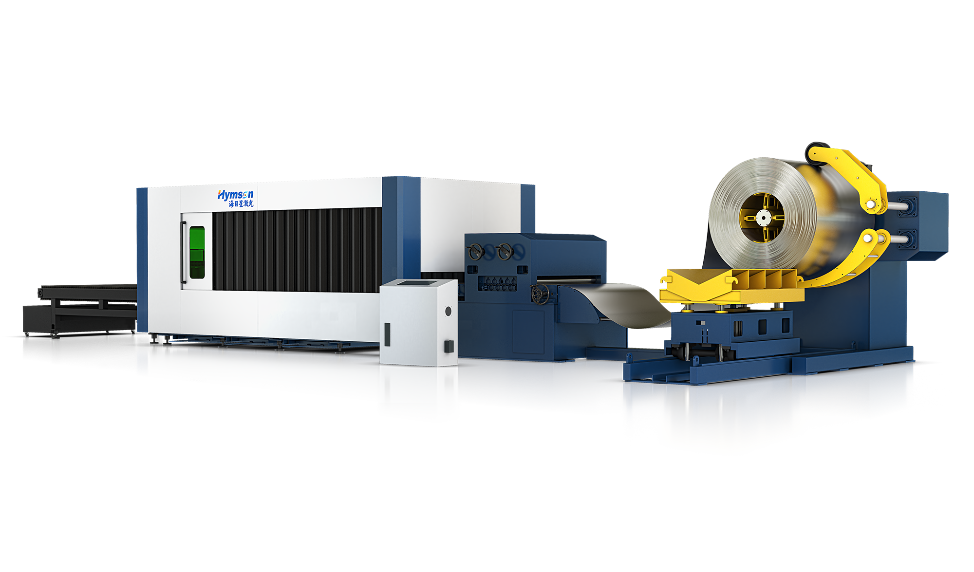 Uncoiling Feeding Laser Cutting Machine